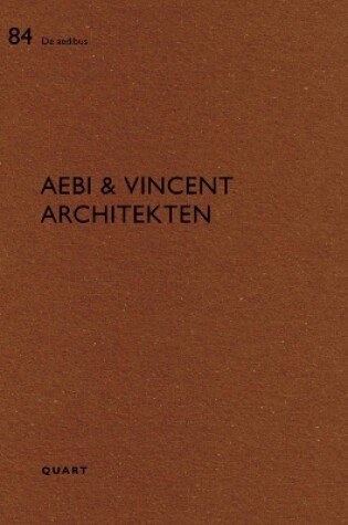 Cover of Aebi & Vincent architecten