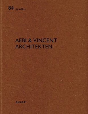 Cover of Aebi & Vincent architecten