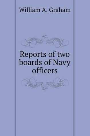 Cover of Reports of two boards of Navy officers