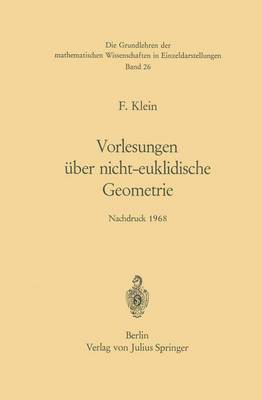 Book cover for Vorlesungen Uber Nicht-Euklidische Geometrie