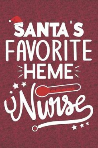 Cover of Santa's Favorite Heme Nurse