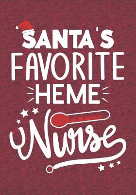 Book cover for Santa's Favorite Heme Nurse