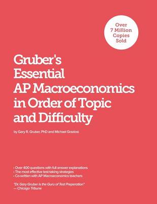 Book cover for Gruber's Essential AP Macroeconomics