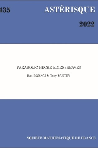 Cover of Parabolic Hecke Eigensheaves