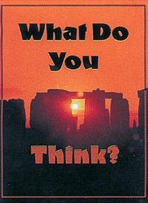 Cover of What Do You Think?