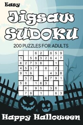 Cover of Easy Jigsaw Sudoku Happy Halloween