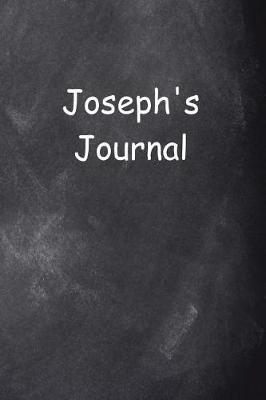 Cover of Joseph Personalized Name Journal Custom Name Gift Idea Joseph