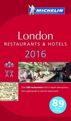 Book cover for 2016 Red Guide London