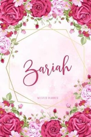 Cover of Zariah Weekly Planner
