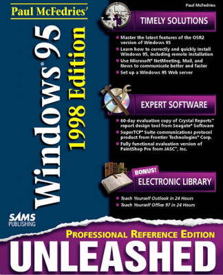 Book cover for Paul McFedries' Windows 95 Unleashed, Professional Reference