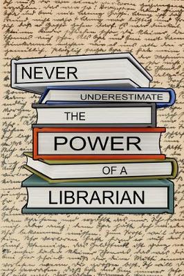 Book cover for Never Underestimate The Power Of A Librarian
