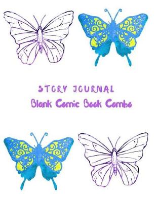 Book cover for Story Journal & Blank Comic Book Combo