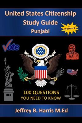 Book cover for U.S. Citizenship Study Guide - Punjabi