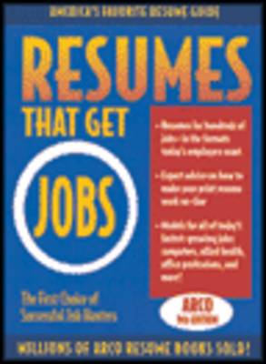 Cover of Resumes That Get Jobs, 9 + Resu