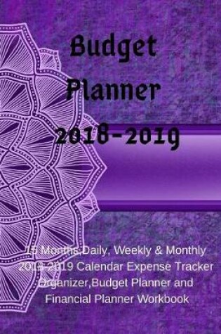 Cover of Budget Planner 2018-2019