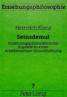 Book cover for Seinsdemut
