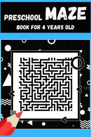 Cover of Preschool Maze Book