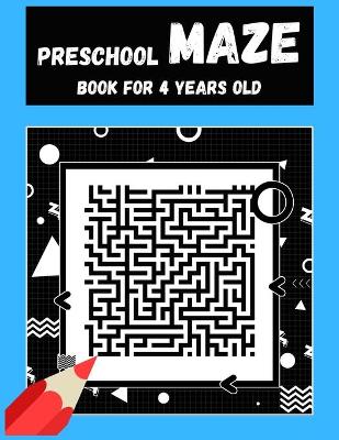 Book cover for Preschool Maze Book