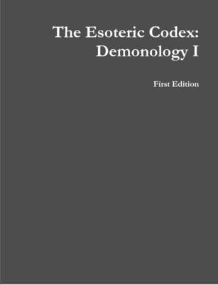 Book cover for The Esoteric Codex: Demonology I