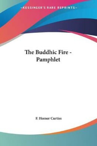 Cover of The Buddhic Fire - Pamphlet