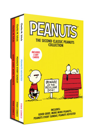 Cover of Peanuts Boxed Set (Peanuts Revisited, Peanuts Every Sunday, Good Grief More Pean uts)