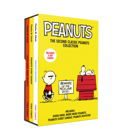 Book cover for Peanuts Boxed Set (Peanuts Revisited, Peanuts Every Sunday, Good Grief More Pean uts)