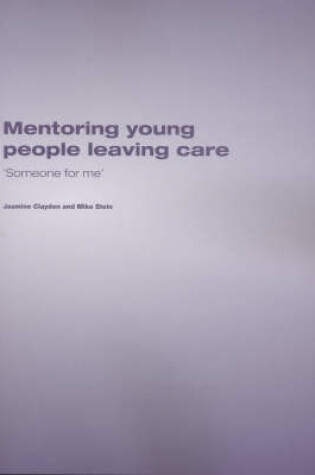 Cover of Mentoring Young People Leaving Care