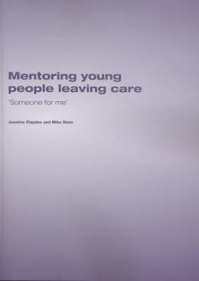 Book cover for Mentoring Young People Leaving Care