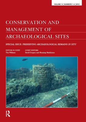 Book cover for Preserving Archaeological Remains in Situ