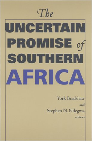 Book cover for The Uncertain Promise of Southern Africa