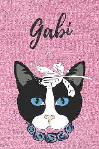 Cover of Gabi Notizbuch DIN A5 Katze / Malbuch / Tagebuch / Journal / Geschenk