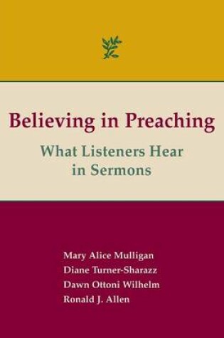 Cover of Believing in Preaching