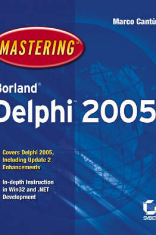 Cover of Mastering Borland Delphi 2005