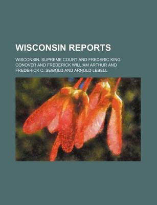 Book cover for Wisconsin Reports (Volume 173)