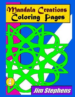 Book cover for Mandala Creations Coloring Pages