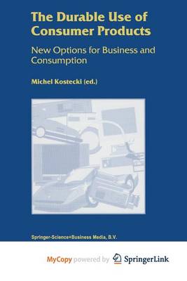 Book cover for The Durable Use of Consumer Products