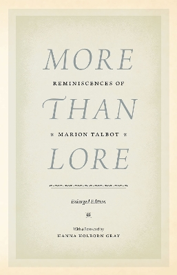Book cover for More than Lore