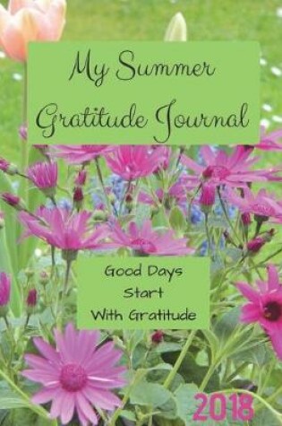 Cover of Gratitude Journal - My Summer