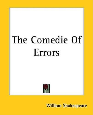 Book cover for The Comedie of Errors