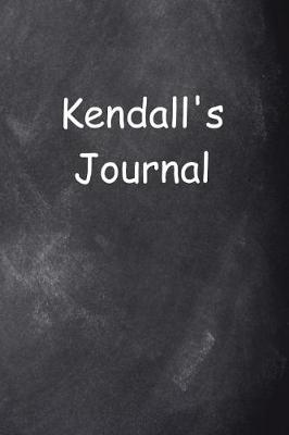 Book cover for Kendall Personalized Name Journal Custom Name Gift Idea Kendall