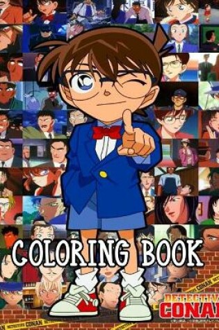 Cover of Detective Conan Coloring Book