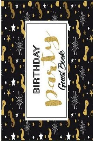 Cover of Birthday Party Guest Book