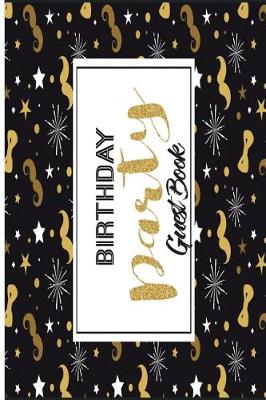 Book cover for Birthday Party Guest Book