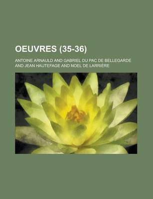 Book cover for Oeuvres (35-36 )