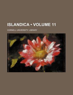 Book cover for Islandica (Volume 11)