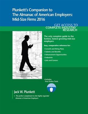 Book cover for Plunkett's Companion to the Almanac of American Employers 2016