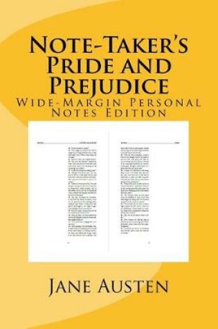 Cover of Note-Taker's Pride and Prejudice