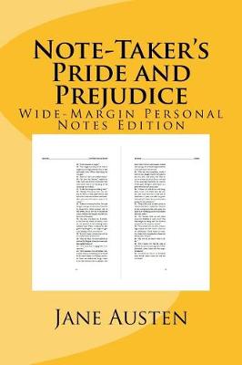 Book cover for Note-Taker's Pride and Prejudice