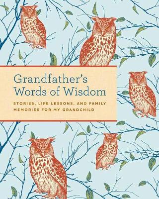 Book cover for Grandfather's Words of Wisdom Journal
