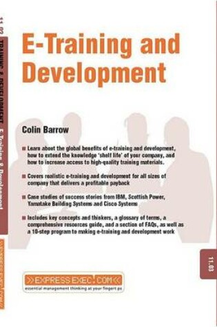 Cover of E-Training and Development